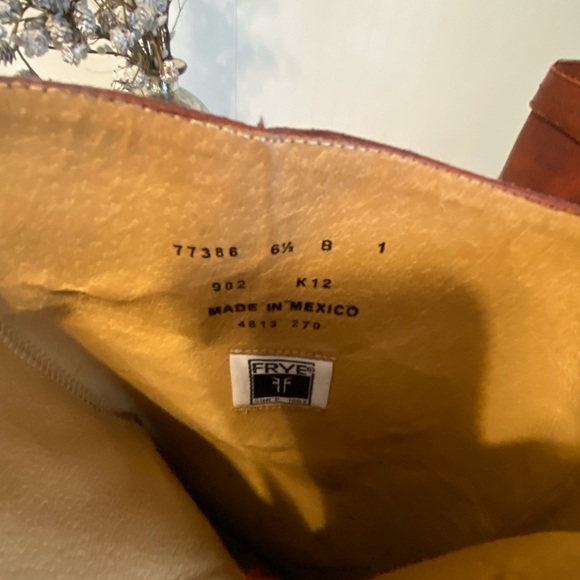 Frye Carmen leather boots, rarely worn, w box - Picture 5 of 7